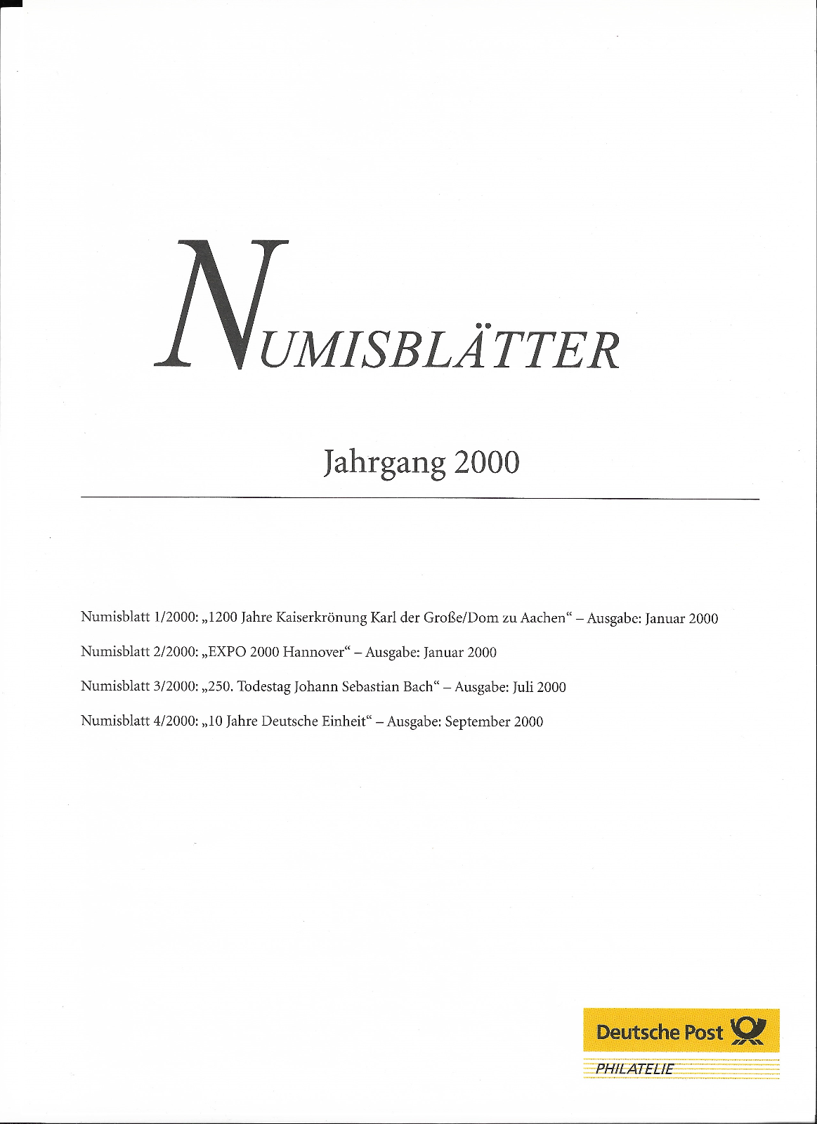 Numisblatt Expo 00 Hannover 10er Kleinbogen Und 10 Dm Gedenkmunze Eur 10 95 Picclick De
