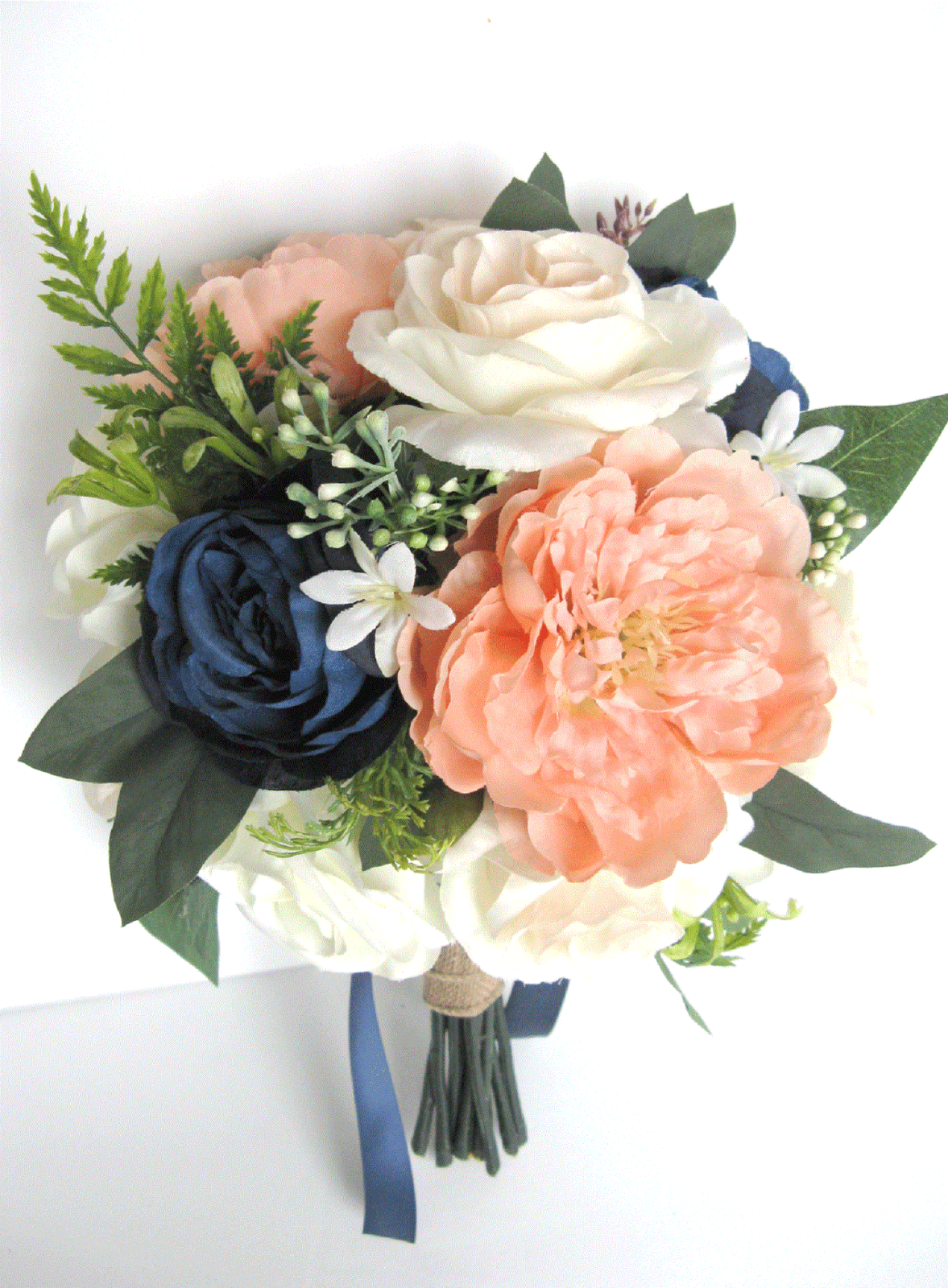 Navy Blue Wedding Bouquets