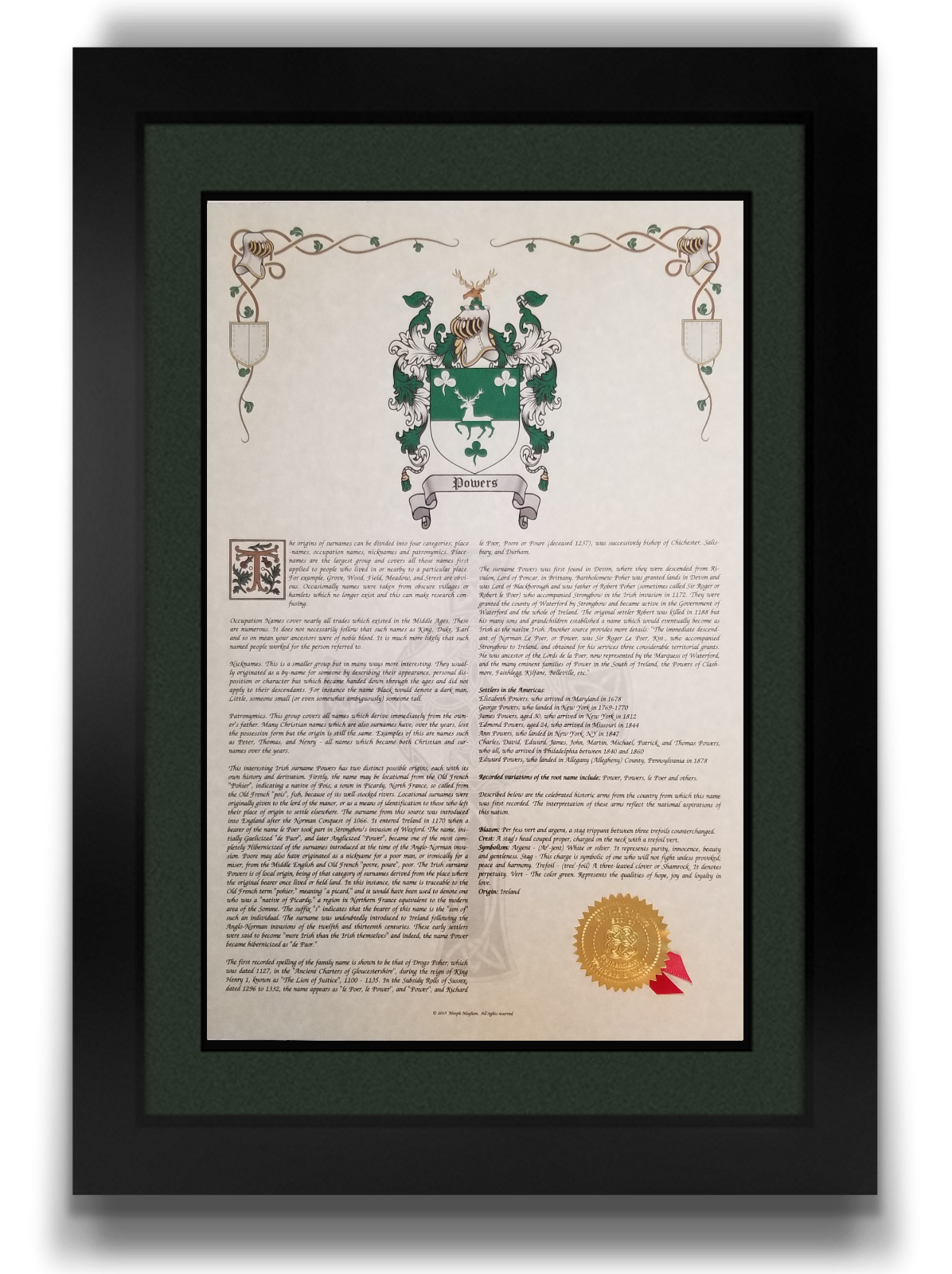 Find Your Name Here Family Coat Of Arms Crest Prints Italy Origin 11 00 Picclick Uk