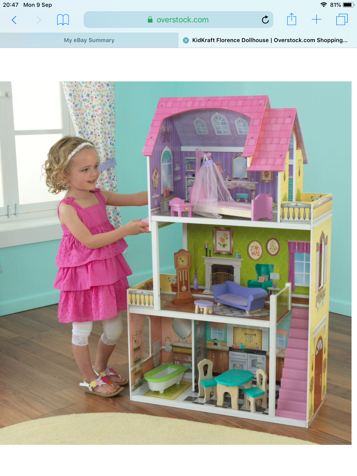 kidkraft florence dollhouse