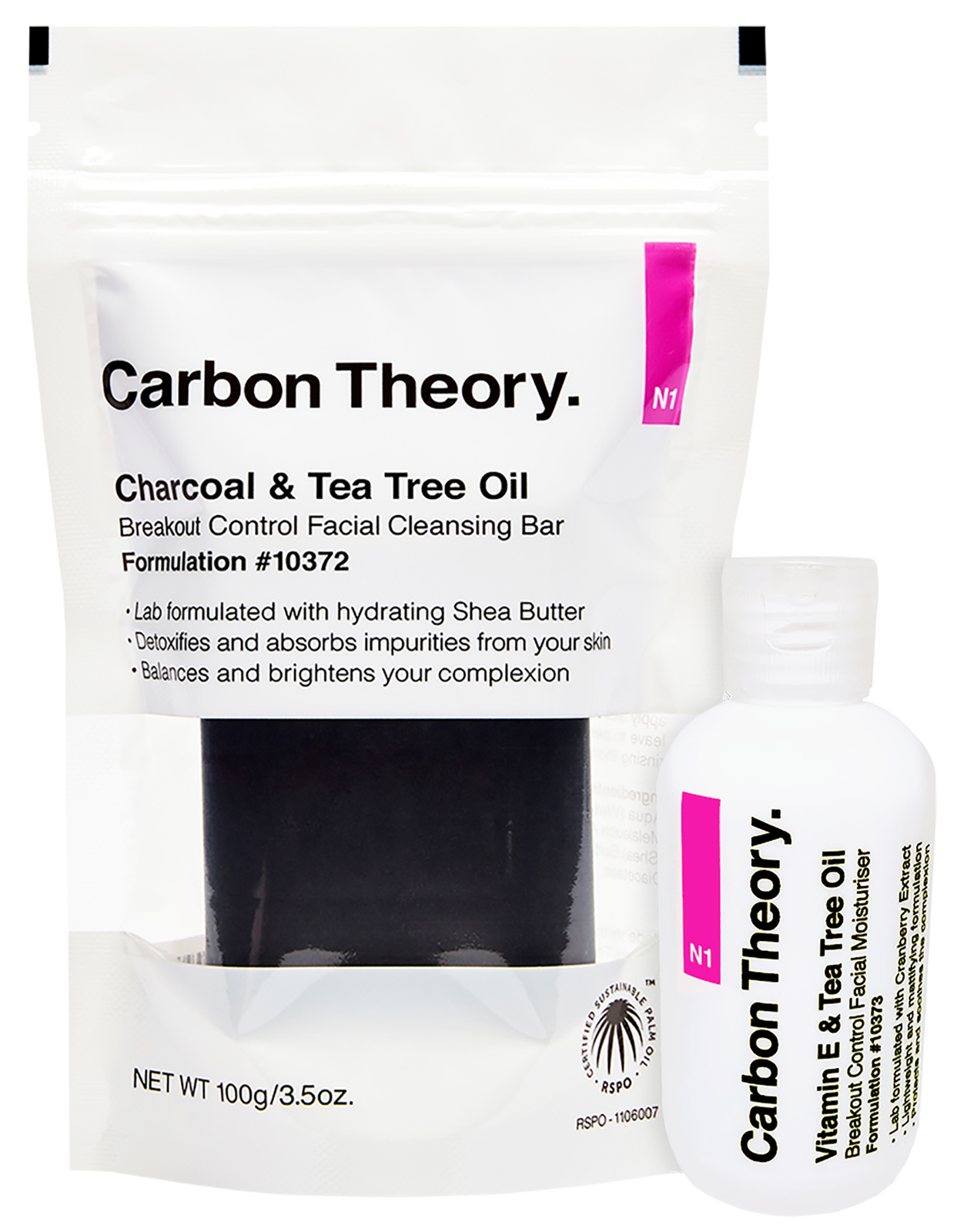 carbon theory vitamin e & tea tree oil breakout control facial moisturiser