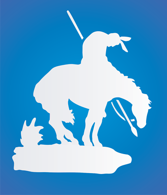 Stencil End Of Trail Tears Western Frontier Chief Scout Horse Rock Cliff Signs 10 95 Picclick