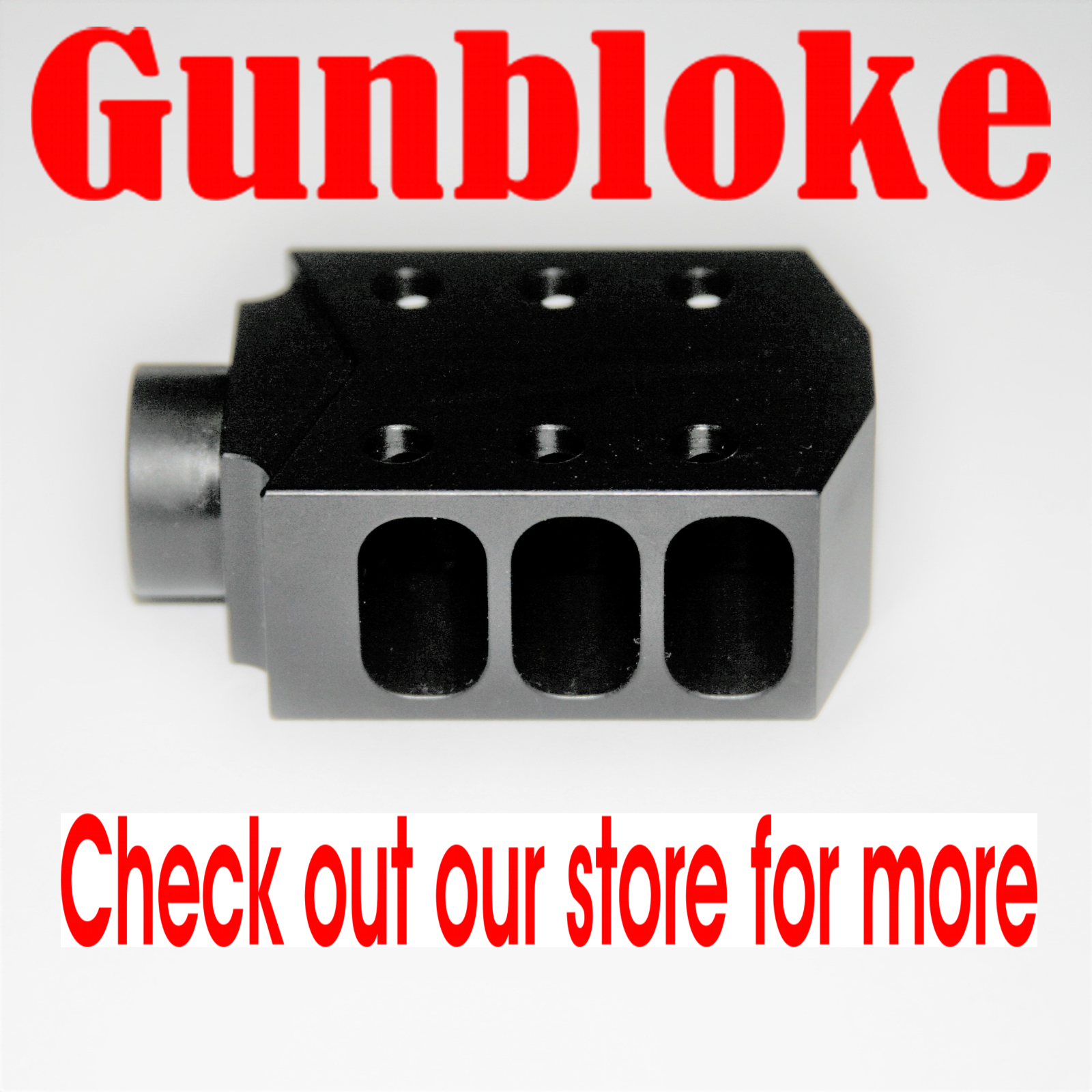 TANKER II MUZZLE BRAKE Compensator 5/8x24 bored to suit,