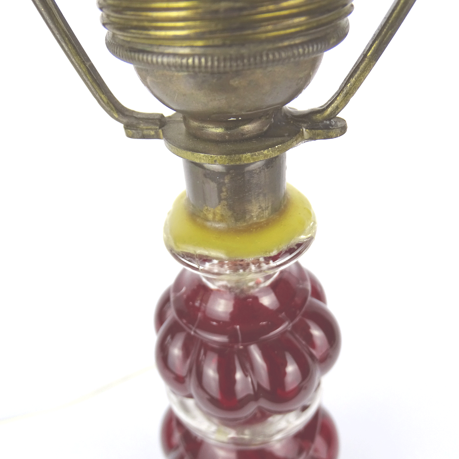 SCHÖNE MURANO GLAS Tischlampe Leuchte Glass