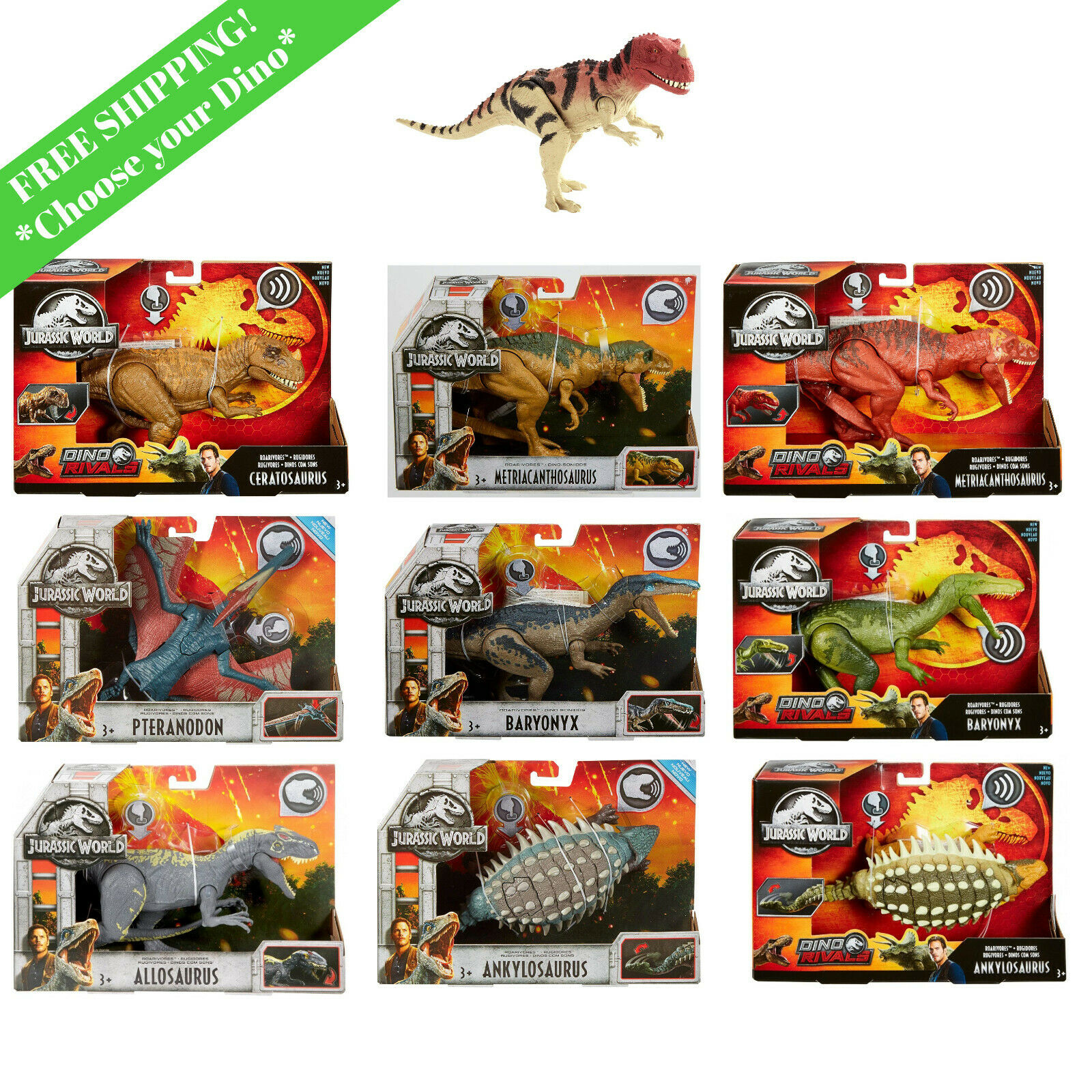 dino rivals metriacanthosaurus