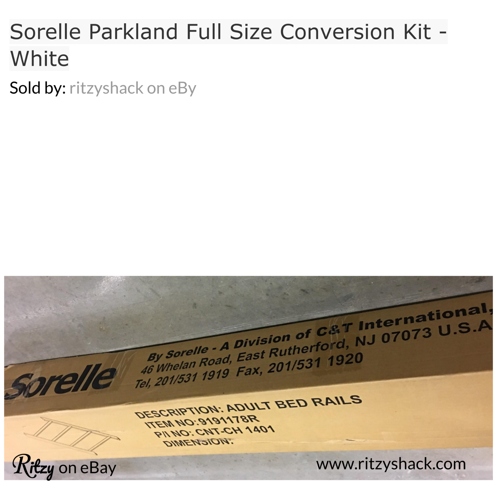 Sorelle Babi Italia Parkland Full Size Conversion Kit Adult Bed