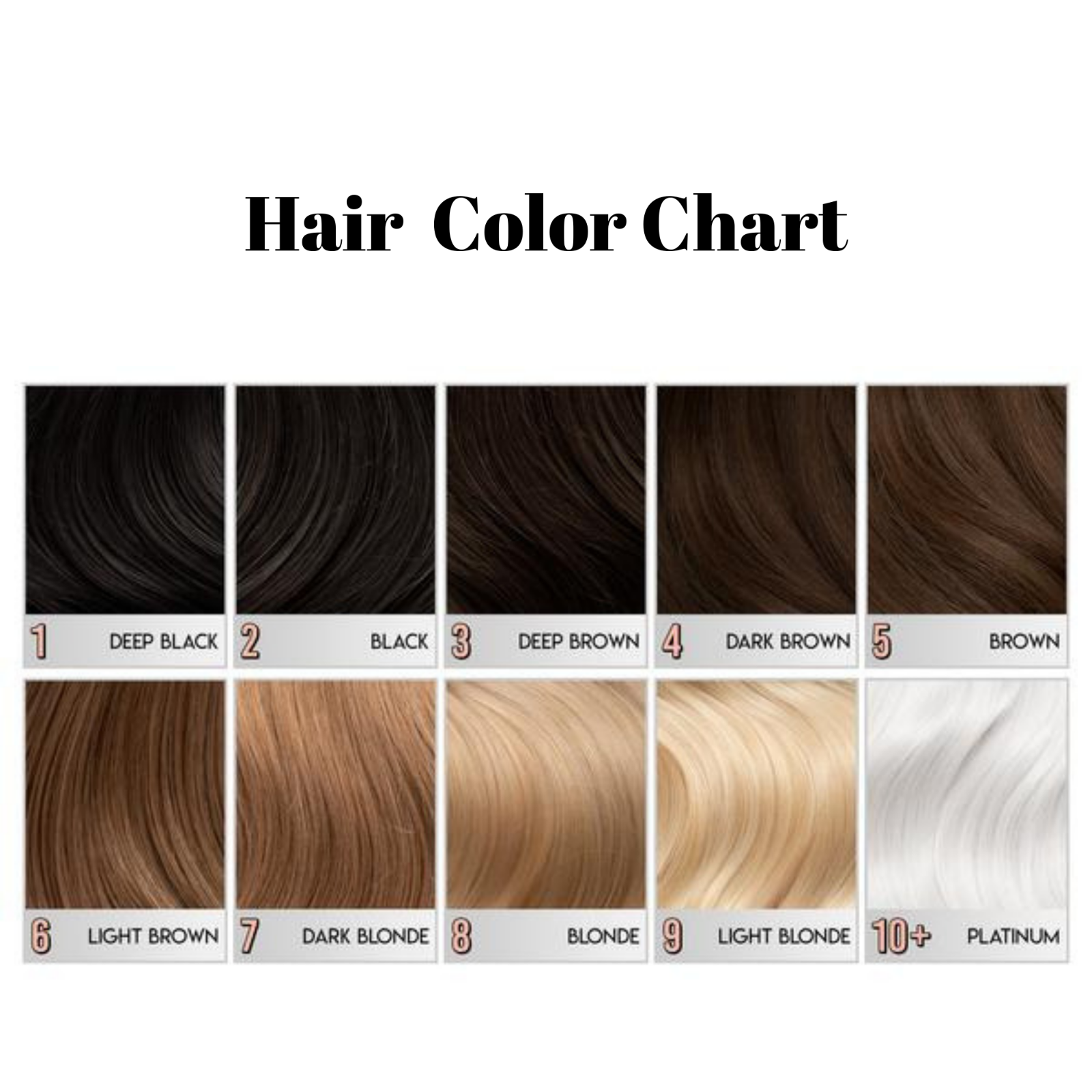 Level 9 Hair Color Chart