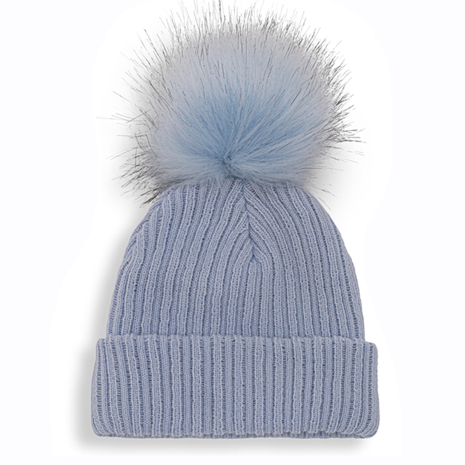 Baby Pom Pom Hat Bobble Beanie Double Knitted Winter Warm Boy Girl Newborn 12 M 4 95 Picclick Uk