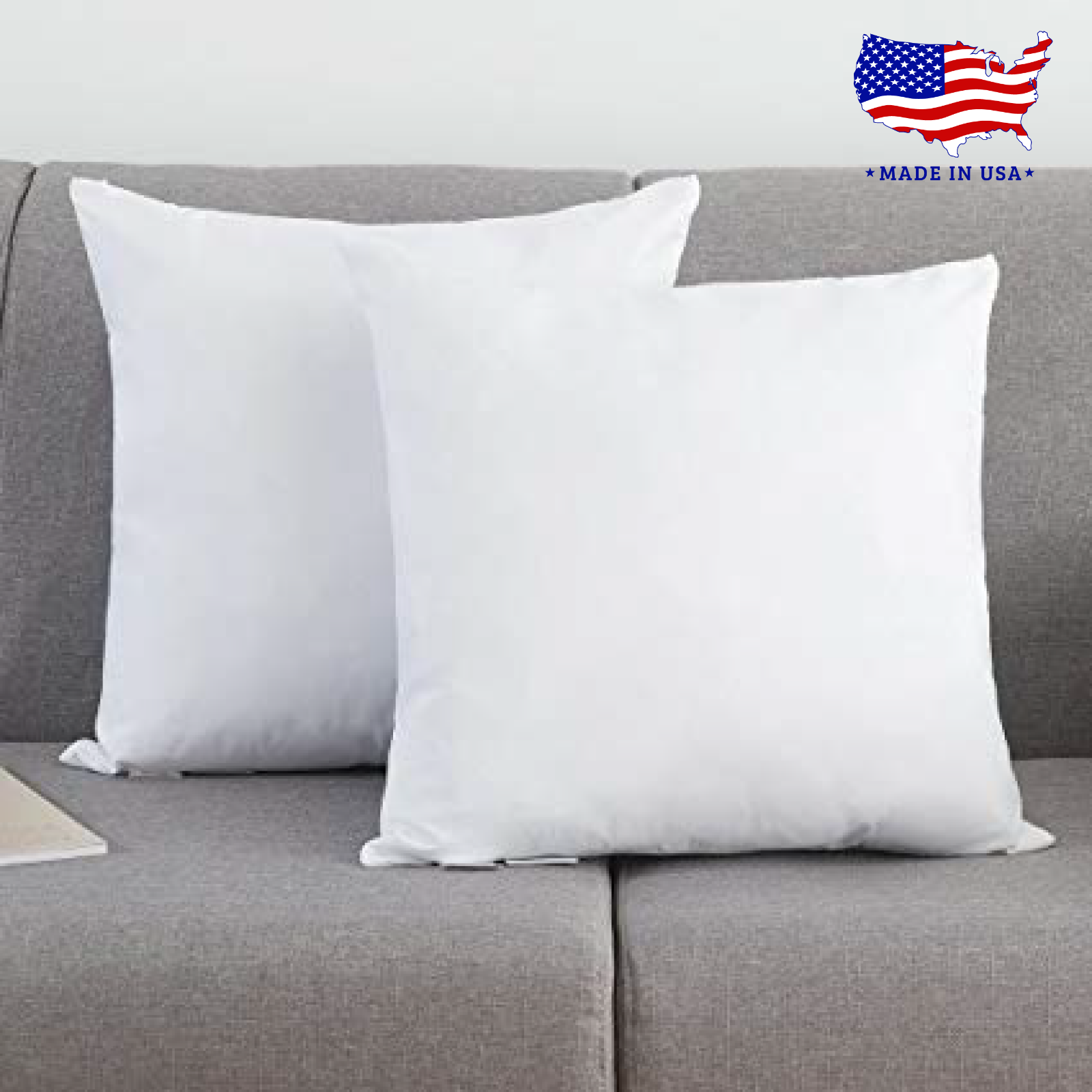 26x26 Pillow Inserts Stuffing Down Alternative Square Pillows