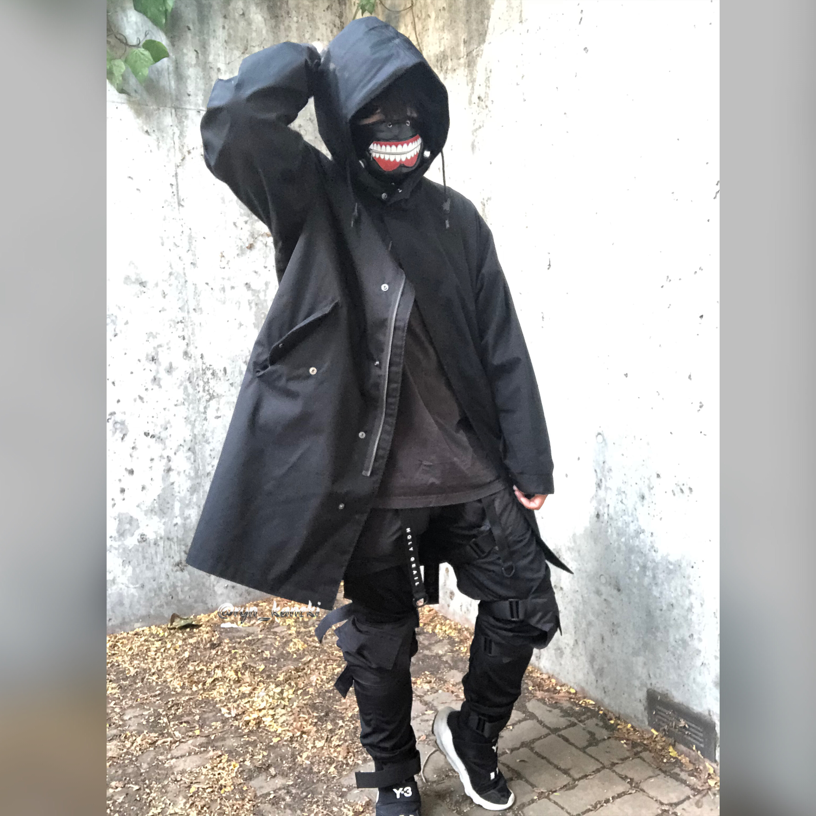 uniqlo blocktech parka fishtail