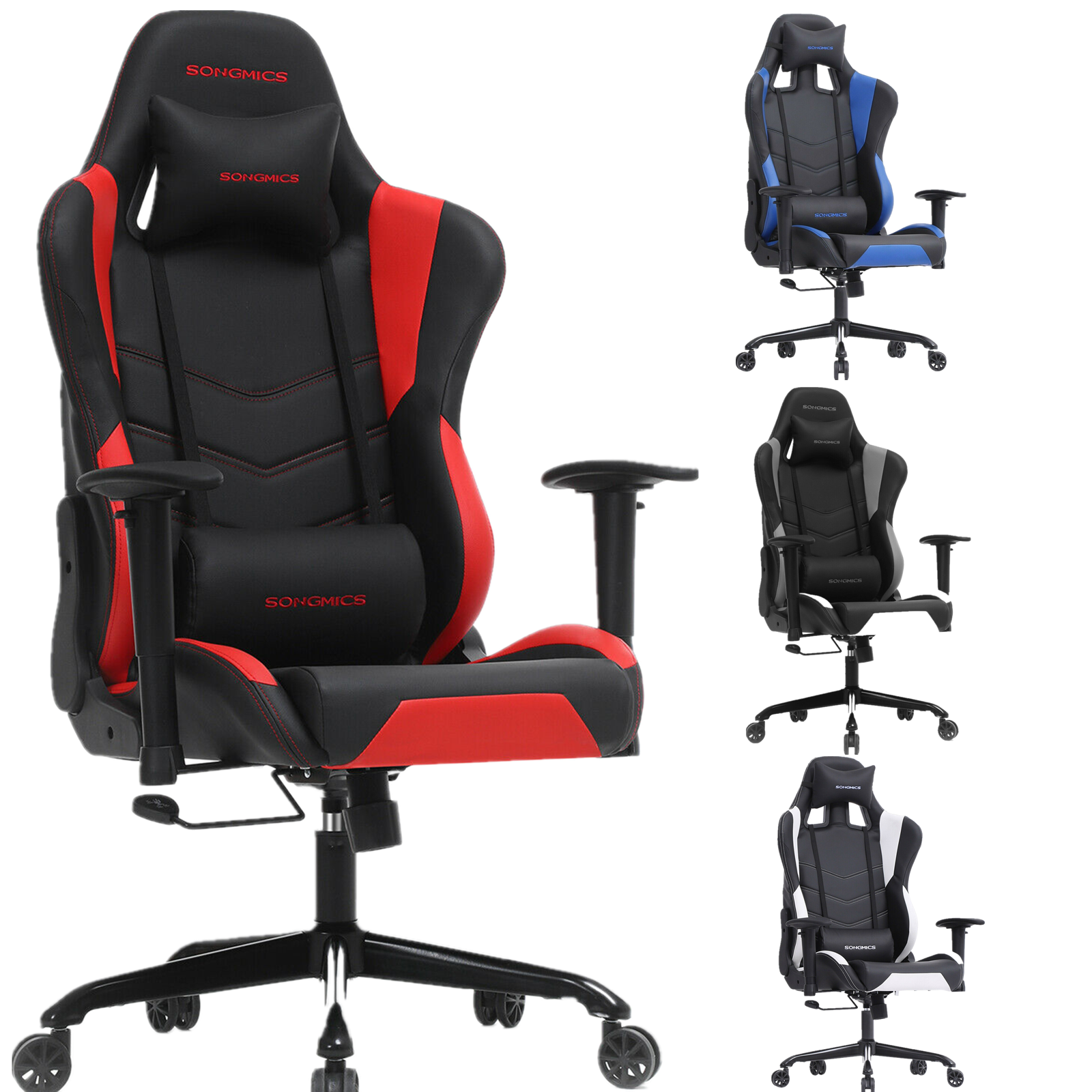 gamingstuhl bÜrostuhl racing chair chefsessel höhenverstellbarer drehstühle