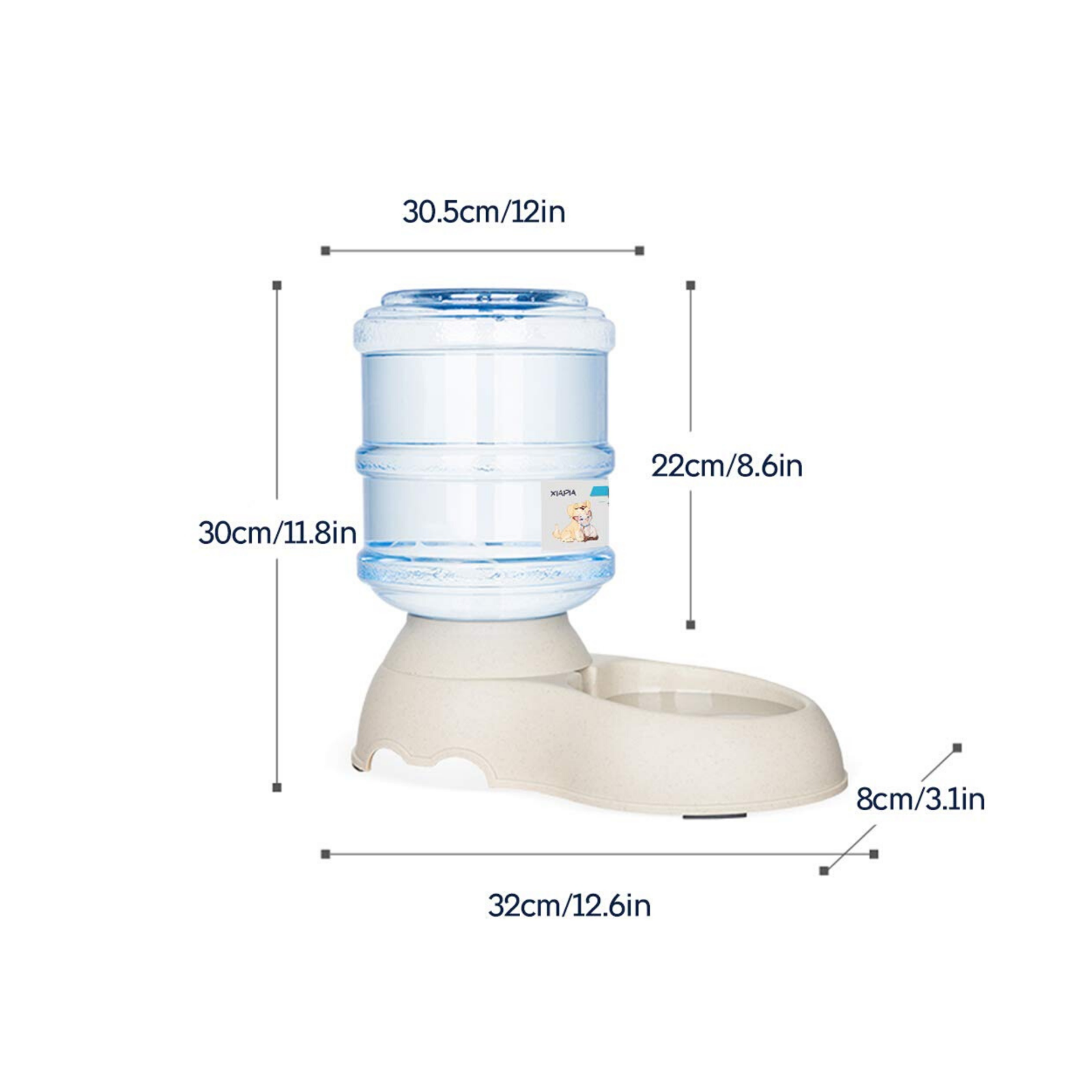 Distributeur Nourriture Croquette Fontaine A Eau Chat Chien Gamelle Automatique Eur 39 99 Picclick Fr