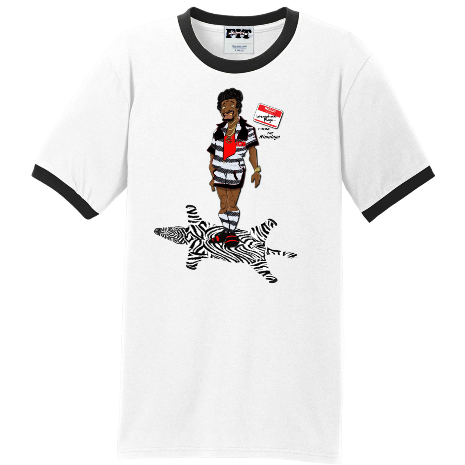 zebra yeezy t shirt