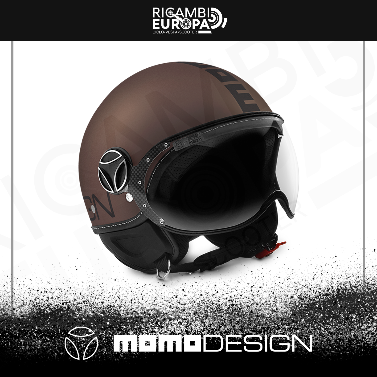 L MOMO DESIGN CASCO MOTO JET FIGHTER EVO TOBACCO FROST-NERO TG  Abbigliamento protettivo Moto, accessori e componenti berjaya.edu.my