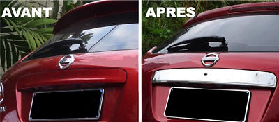2 ENJOLIVEURS CHROME CACHES CONTOURS ANTIBROUILLARDS ARRIERE pour NISSAN QASHQAI
