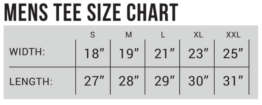 Nickelodeon Size Chart