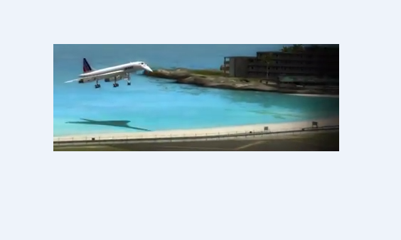 Concorde Air France Landing Once at St.Maarten//St.Martin Images 5 Kodak Prints*