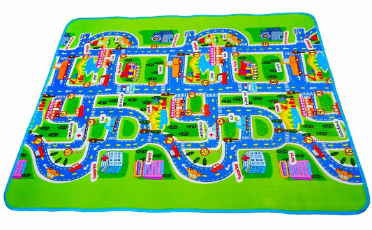 Home Decor Organization Rues Ville Tapis De Jeu Circuit De Voiture Enfant Bebe Impermeable Route Rugs Carpets