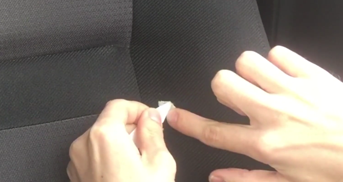 Atg Autositz Brandloch Reparatur Set Smart Repair Mehrfarbig Fur