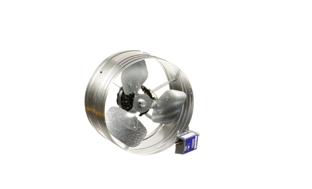 Master Flow 1450 Cfm Power Gable Mount Attic Fan Exhaust Adjustable Thermostat 94 89 Picclick Uk