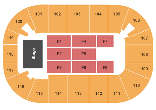 Agganis Arena Seating Chart Seat Numbers