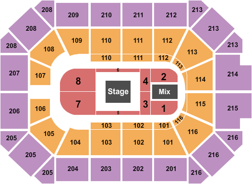 Allstate Arena Phish Seating Chart