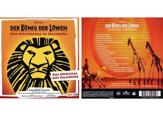 Der Konig Der Lowen Tickets Hamburg 2 e Hotel 2 Ps Karten Musical Reise Eur 199 00 Picclick De