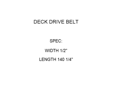 Deck Drive Belt For John Deere L130 La130 La140 La145 La155 Gx21833 Gx20571 13 51 Picclick