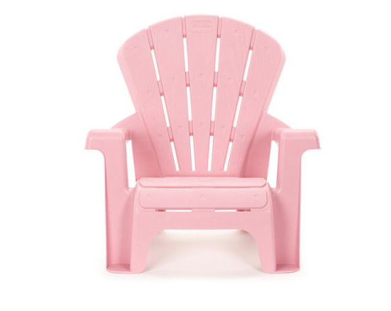 Children Girls Outdoor Lightweight Garden Chair Patio Furniture