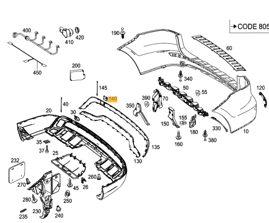NEW GENUINE MERCEDES BENZ MB ML W166 FRONT BUMPER TOW HOOK EYE CHROME COVER