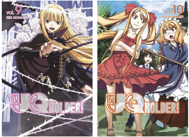 Uq Holder Vol 1 16 English Manga Graphic Novels Set Lot Brand New Comics Manga