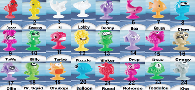 Lidl Stikeez from space 2016 collectors bag