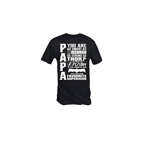 Fete Anniversaire Papa Super Heros T Shirt Cadeau Iron Man Thor Flash Batman Fr Eur 19 99 Picclick Fr