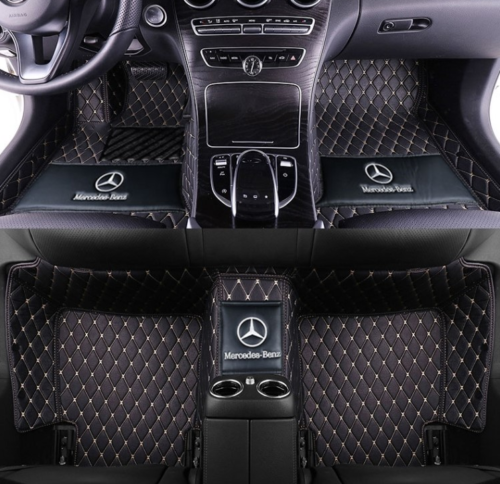 Mercedes benz W204 W205 C180 C200 C300 C350 luxury custom waterproof floor mats