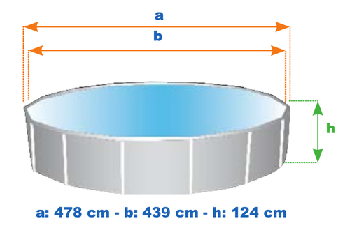 Piscine Hors Sol Graphite Intex 26382 Ex 28382 Ronde 478x124 Eur