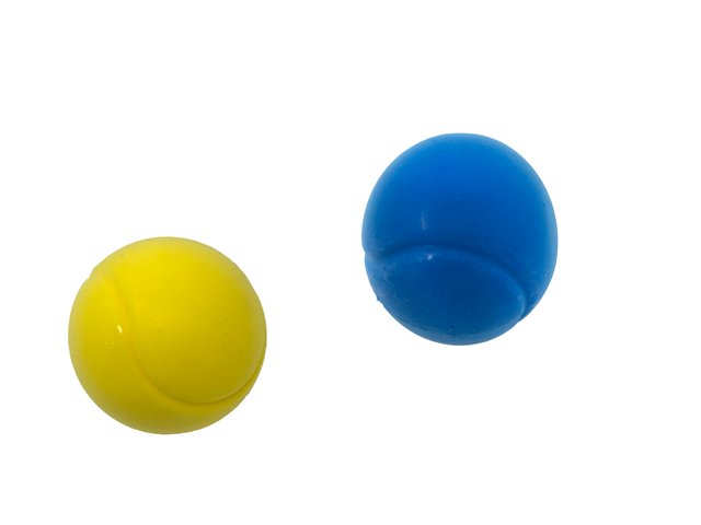 Pack of 9 Yellow E-Deals 70mm Soft Foam/Sponge Balls 