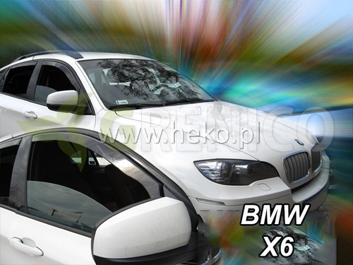 Bmw X6 E71 Wind Deflectors 4 Pc Heko