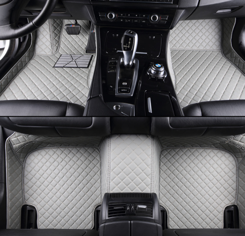 Car floor mats all Mercedes benz S350 S400 S450 S500 S550 S600 S63 knitting LOGO