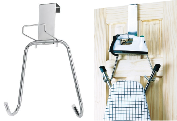 Over The Door Ironing Board Hanger Holder T Leg Ironing Board
