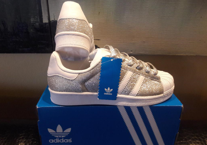 Glitter Limited Edition Silver Adidas Superstars Ii Fashion Glitter Limited Edition Silver Adidas Superstars Ii Fashion