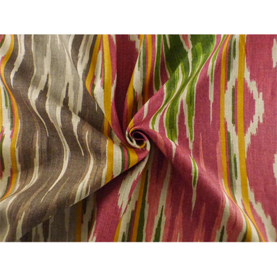 Multi P Kaufmann Ikat Print Home Decorating Fabric Fabric By The
