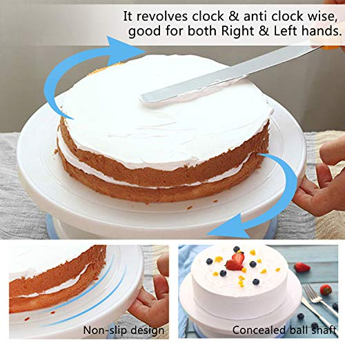 Kit De Patisserie Plateau Tournant De Gateau 103pcs P Wisfox Plateau A Gateaux Other Baking Accessories Baking Accs Cake Decorating Home Garden