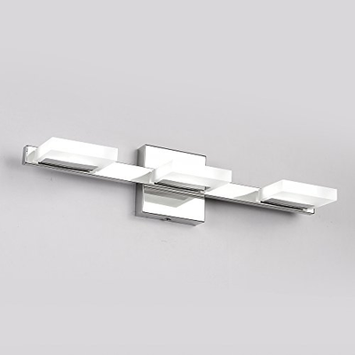 Led Vanity Light Letsun 21 8in Modern 3 Lights Led Bathroom Light Fixture 9w In 73 00 Picclick