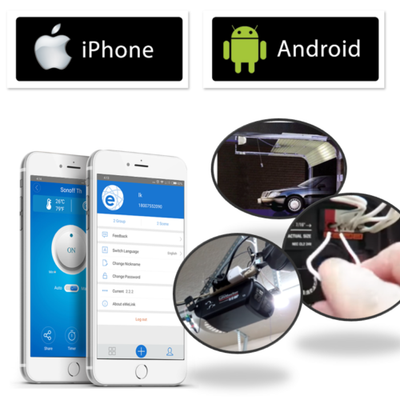 Smart Garage Wifi Garage Door Opener Controller With App For