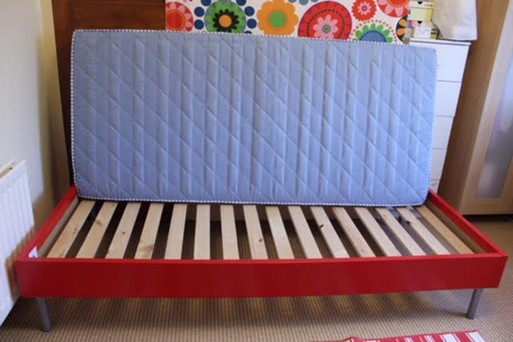 IKEA LILLEHAMMER SINGLE bed and mattress - £30.00 ...