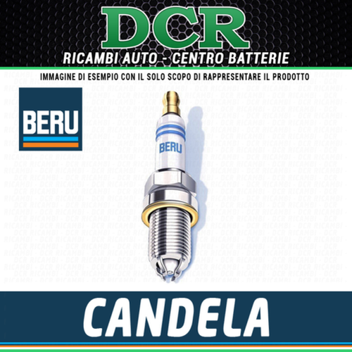 4 Candele Beru ULTRA X TITAN uxt13