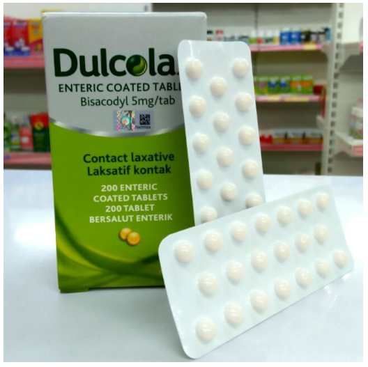 Bisacodyl (dulcolax) 5mg Tablets
