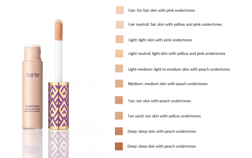 TARTE SHAPE TAPE Contour Concealer 5 Shades Available 10ml