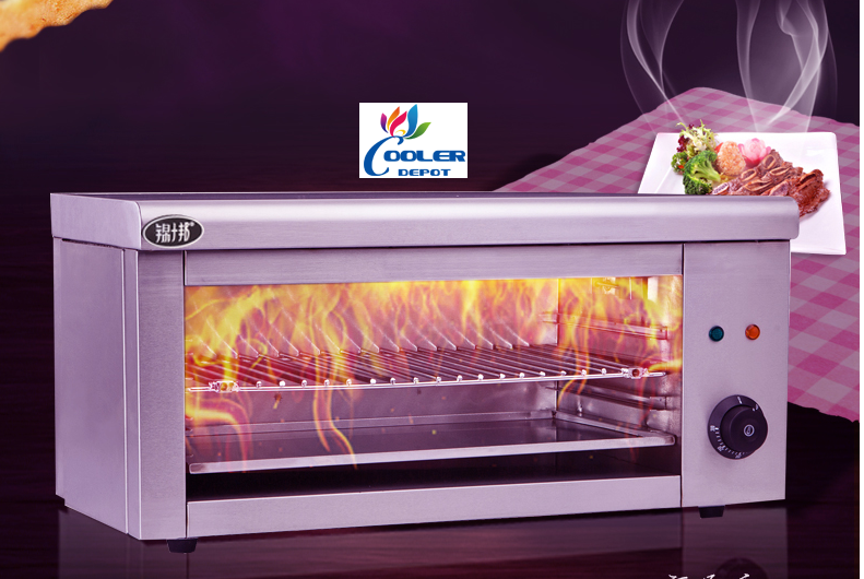 New Electric Cheese Melter Salamander Broiler Restaurant Kitchen