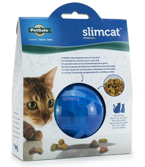 Petsafe Jouet Distributeur De Croquettes Pour Chat Slimcat Jouet A Friandises Eur 9 99 Picclick Fr
